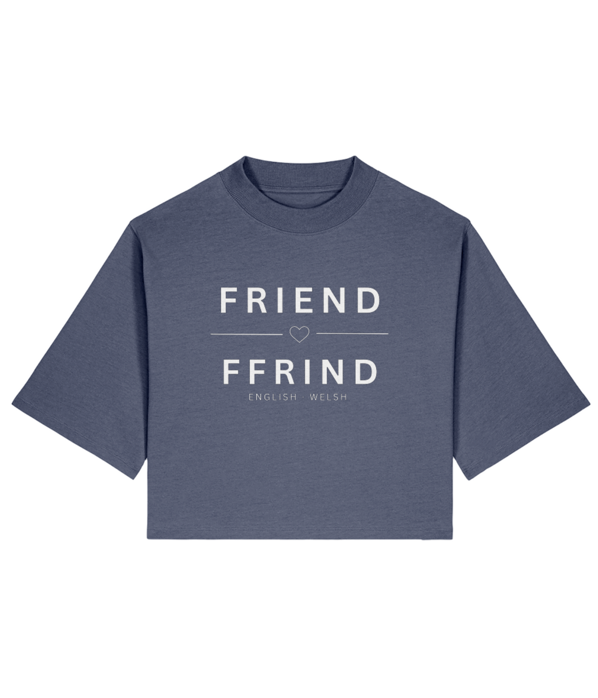 Cropped T-Shirt Friend Ffrind for Woman