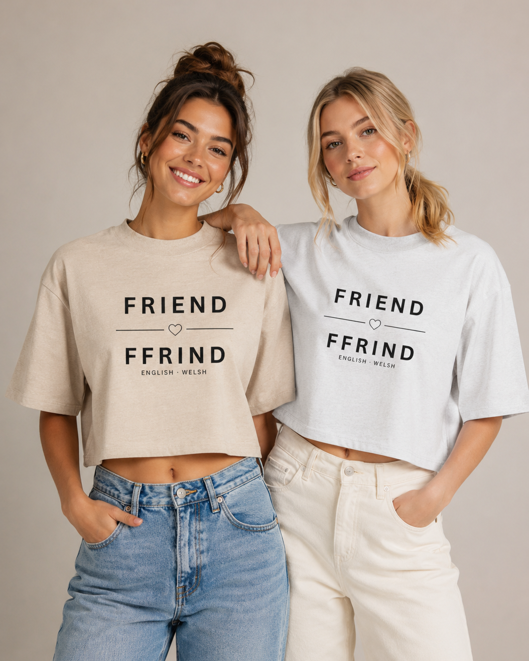 Cropped T-Shirt Friend Ffrind